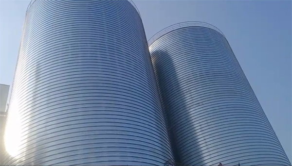 正安2座混凝土高架卷板仓